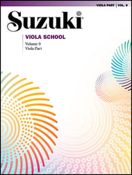 Suzuki Viola School #9 Viola Part cover Thumbnail